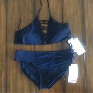 Athleta Aqualuxe Loop Bikini Set
